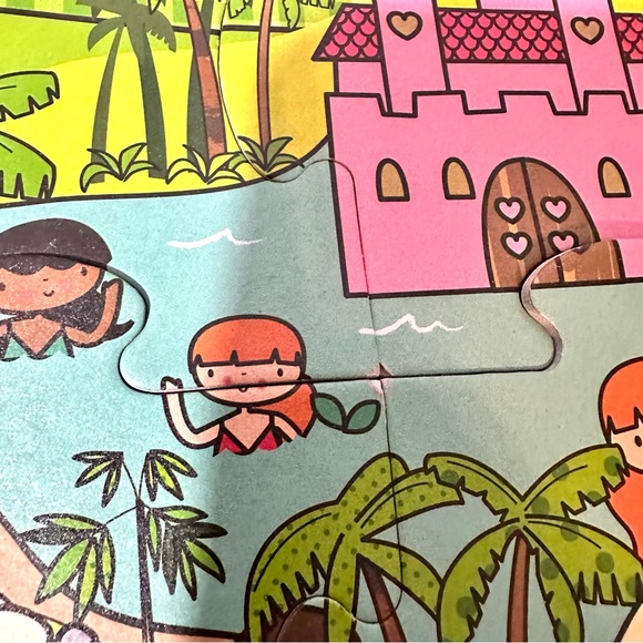 Green Start Kids 60 Pcs Giant Floor Puzzle: Princess Fairyland 2x3 Feet - Picture 11 of 16